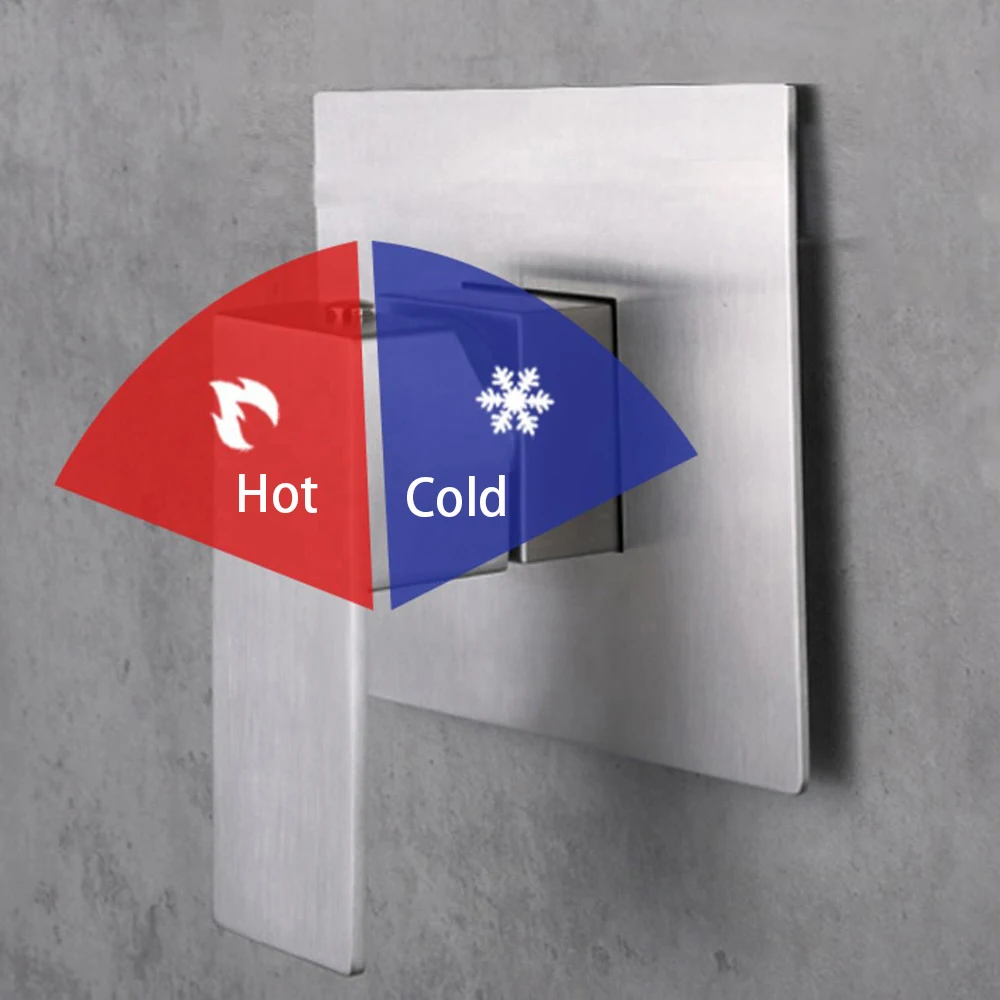 Набор для ванной комнаты смеситель из нержавеющей стали черного серебристого и