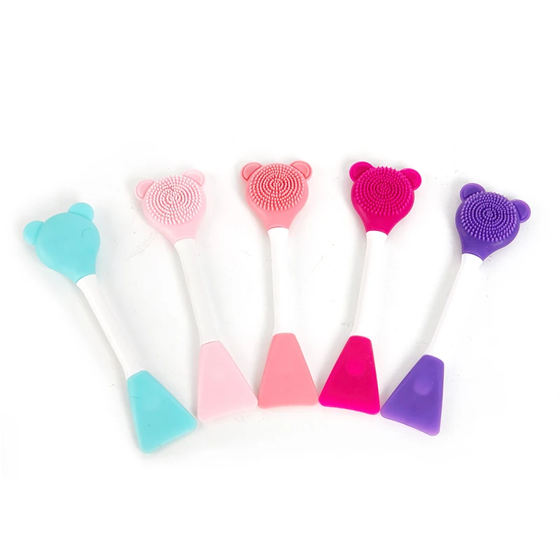 

1pcs Face Mask Brush Silicone Gel Facial Mask DIY Brushes Original Soft Fashion Beauty Women Skin Face Care Home Makeup Tools