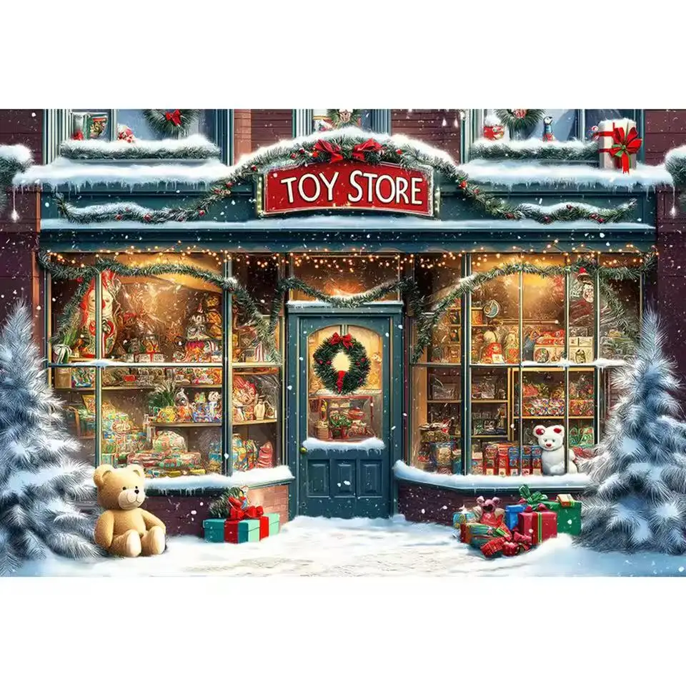 Рождественские фоны для фотосъемки