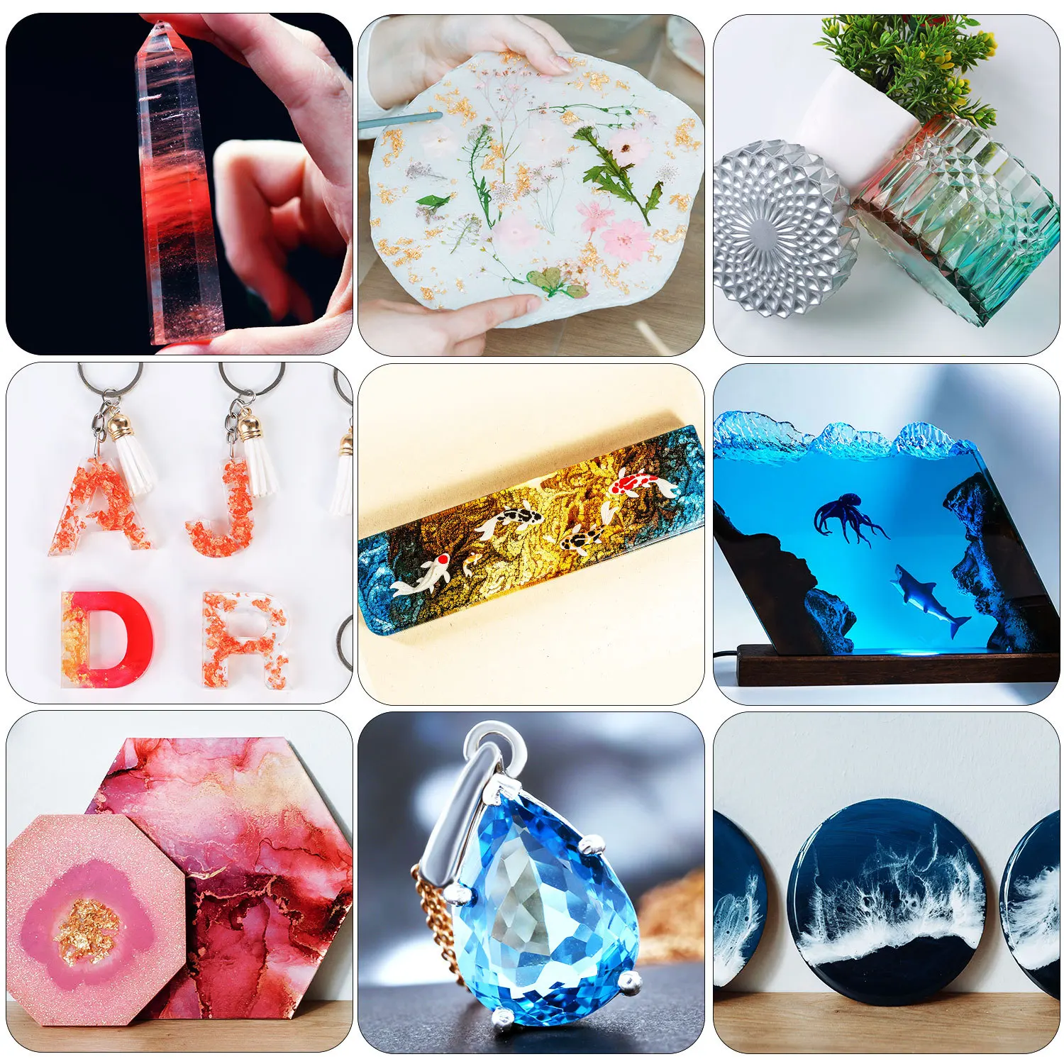 Набор клея для эпоксидной смолы 500/1000 мл 1:1