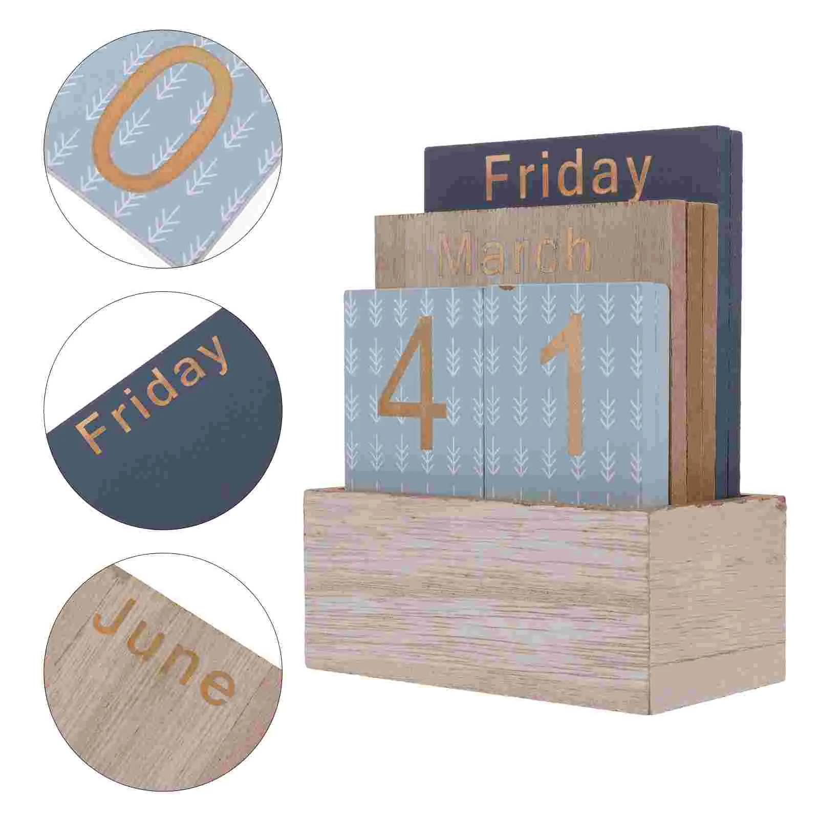 

1pc Practical Chic Funny Decorative Calendar Desktop Calendar for Home Indoor Desk