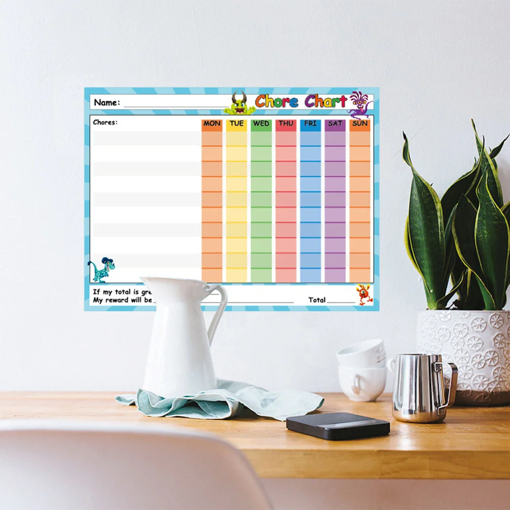 

Cartoon Whiteboard Stickers Self-adhesive PVC Whiteboard Stickers Colorful Adhesive White Board Stickers Teaching Whiteboard