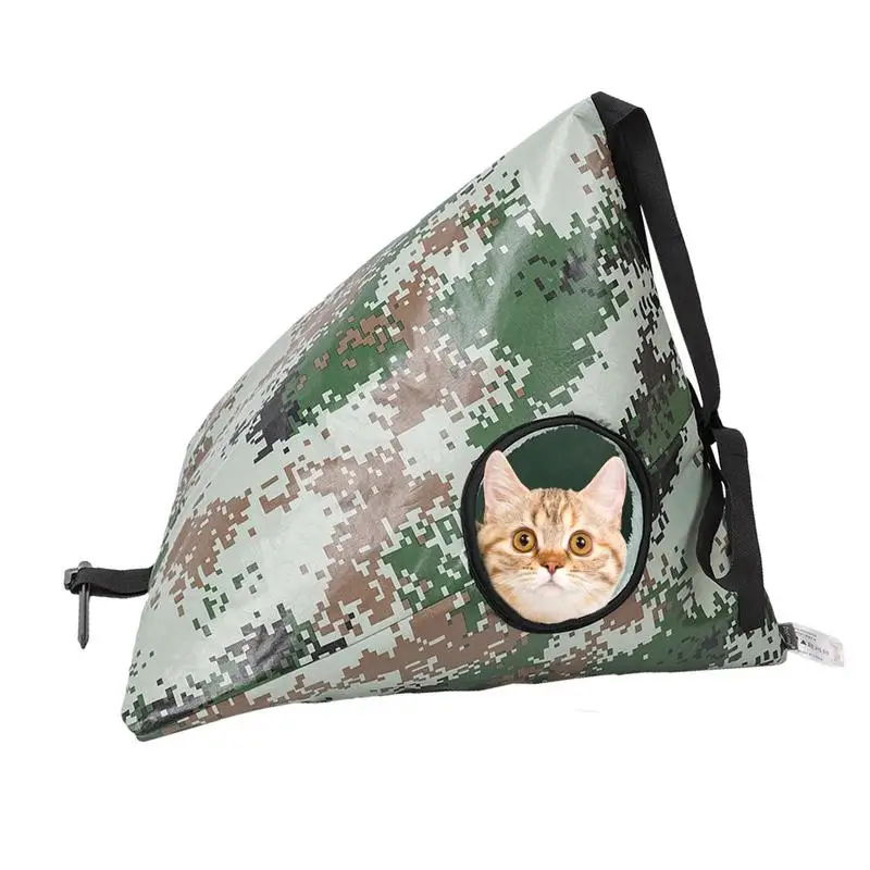 

Feral Cat Shelter High Quality Cat Houses Waterproof Pet House Thickened kitten Nest Tent Cabin Pet Bed Tent outdoor Shelter
