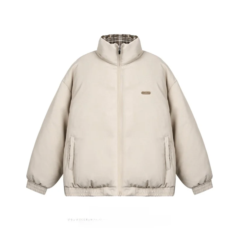 American Street Camouflage Baseball Uniform Cotton-Padded Coat Men's Winter New Fashion Brand Loose Quilted Warm Flight Cotto...