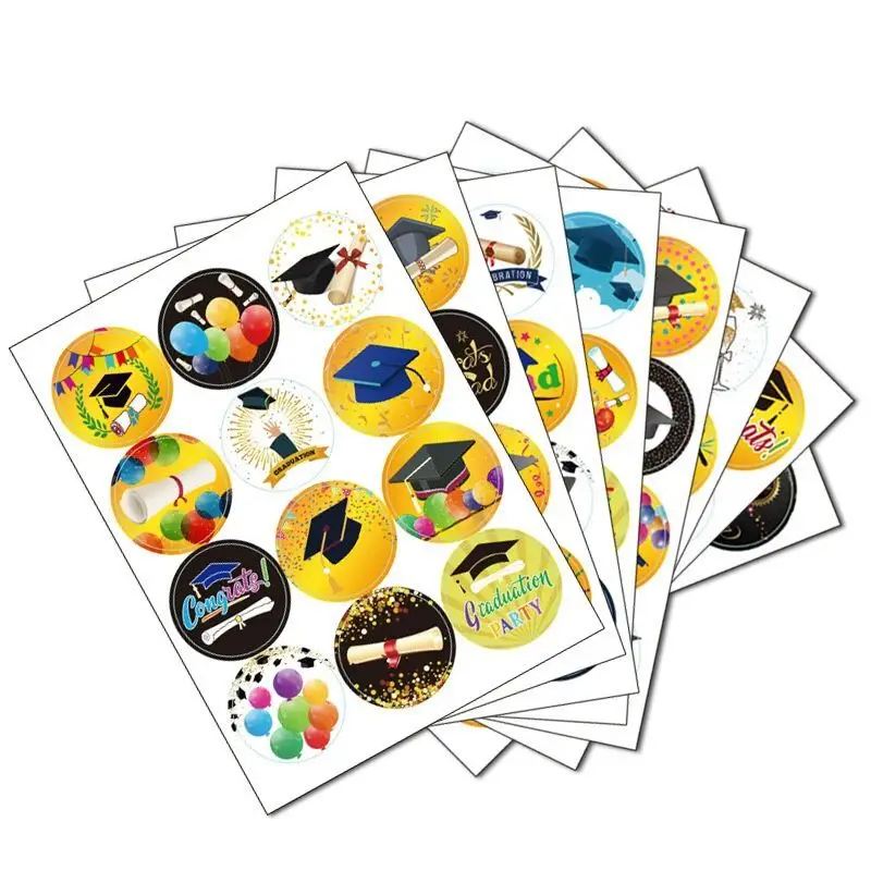 

Amazon speed sell pass 2022 graduated from the new season decoration label stickers hat pegatinas stationery