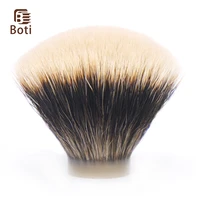boti nc chubby badger hair knot north china finest two band fan shape shaving brush clean beard tool handmade wet shave kit