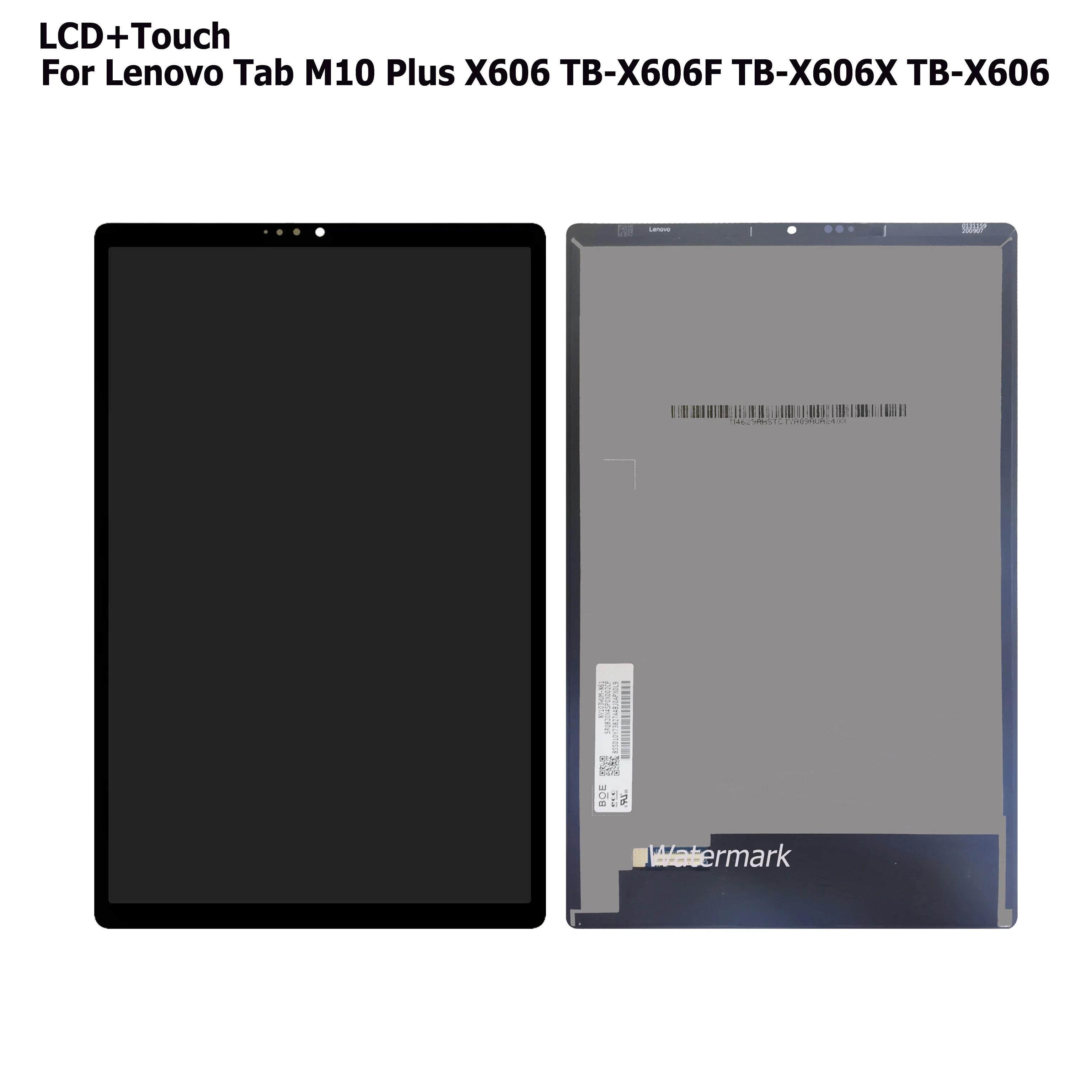 

2023 оригинальный 10,3 для Lenovo Tab M10 Plus TB-X606F TB-X606X X606 ЖК-дисплей с сенсорным экраном и дигитайзером в сборе