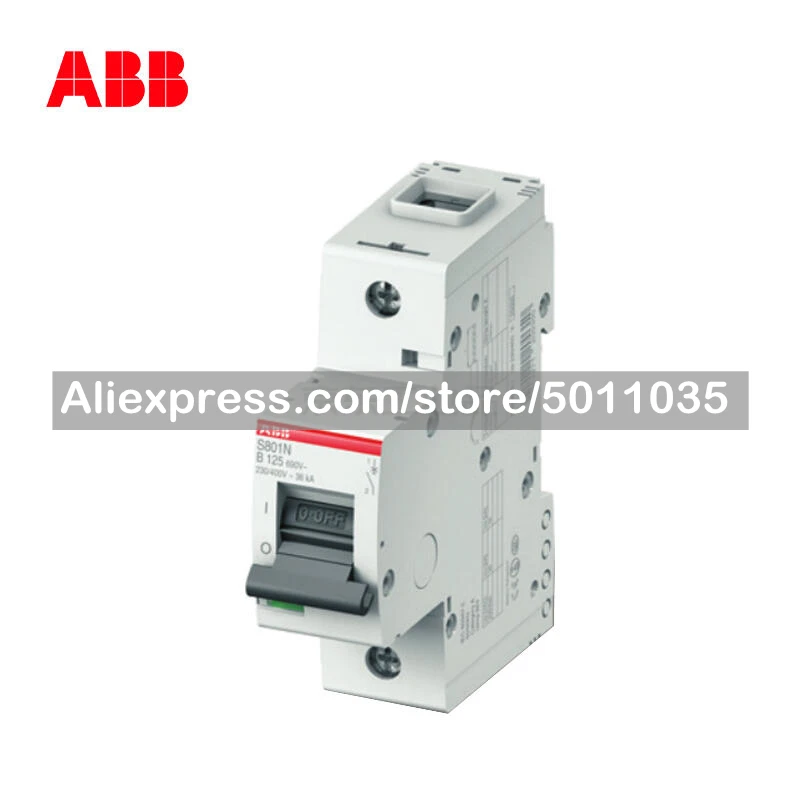 

10074872 ABB S800 series AC miniature circuit breakers; S801N-B10