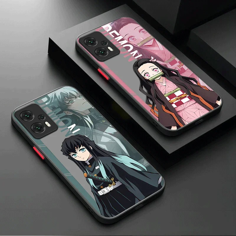 Чехол с изображением аниме Убийца демонов для Xiaomi 13T 12T 11T 10T 13 12 11 Lite 5G NE POCO X6 M6 Pro 4G X3