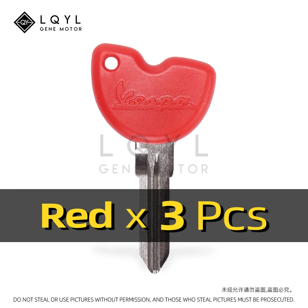 

3 шт. пустой ключ для мотоцикла, замена необрезанных ключей для Vespa Piaggio 3VTE Fly 125 200 250 300 GTV LXV150 GTV250 GTS GTS250 GTS300 ie