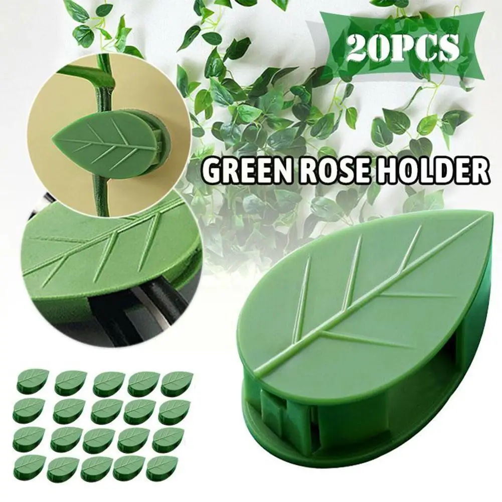 

Invisible Plant Climbing Wall Fixture Rattan Vine Bracket Attachment Garden Vine Leaf Climbing Wall Traction Clips Buckle F G7C7