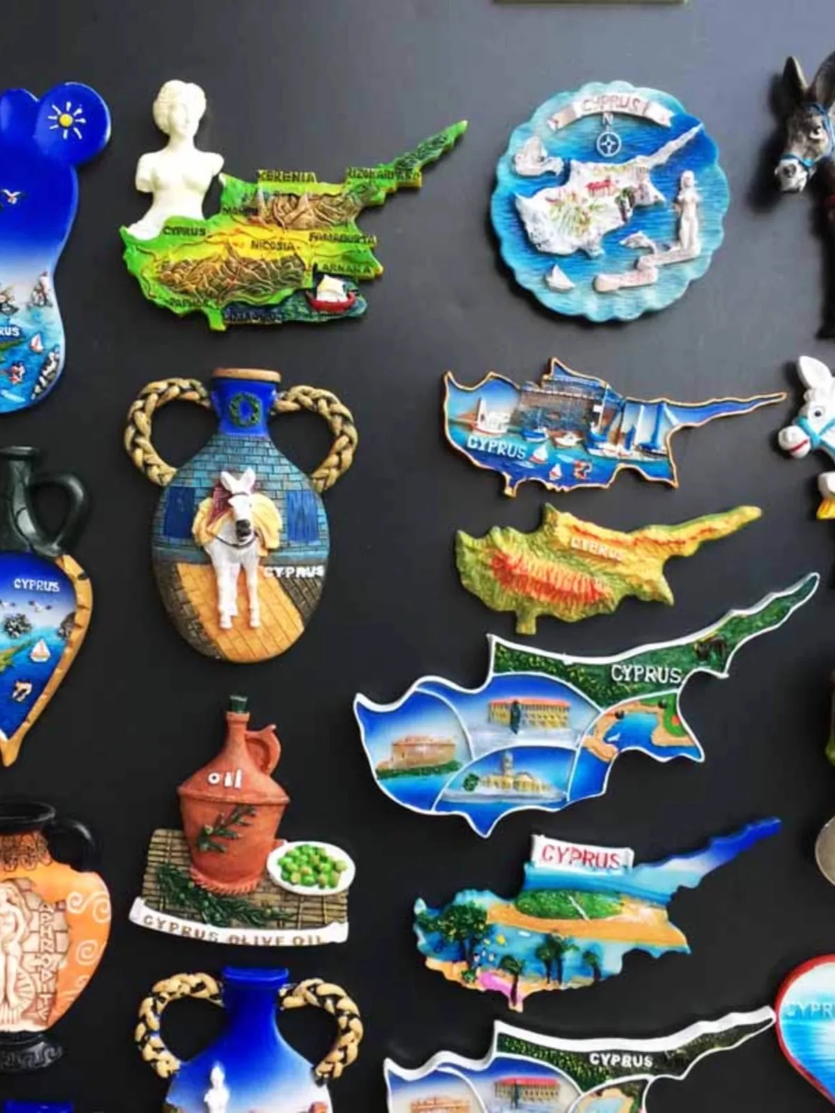 Магнитные магниты на холодильник с изображением средиземноморского Кипра