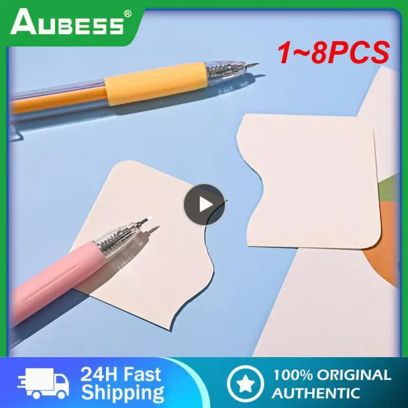 

1~8PCS style Kawaii Art Utility Knife Pen Knife Cut Scrapbooking Cutting Tool Express Box Knife School Supplies Craft