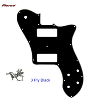 pleroo custom guitar parts for us fd 72 tele deluxe reissue guitar pickguard with p90 humbucker replacement