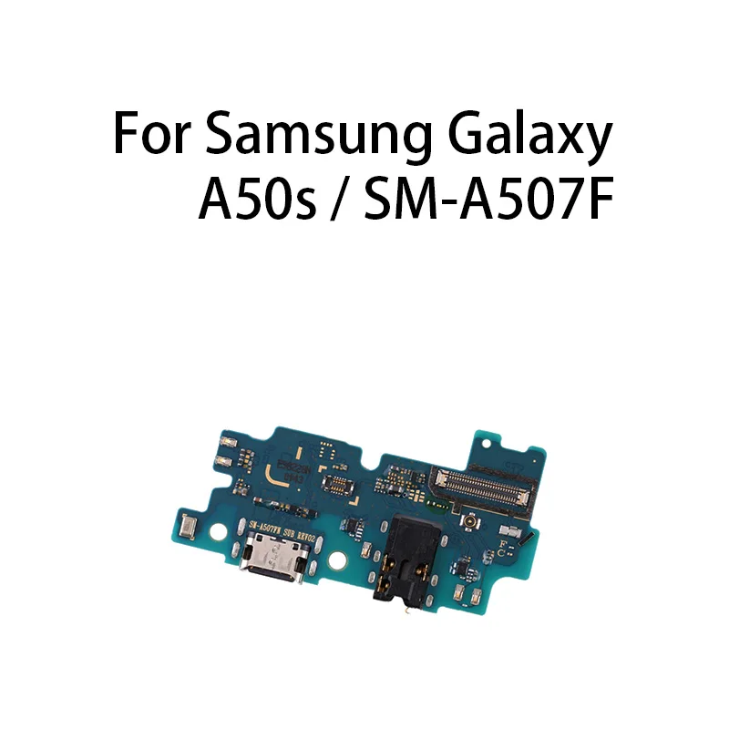 Для Samsung Galaxy A50s / SM-A507F USB порт для зарядки разъем док-станции зарядная плата гибкий кабель