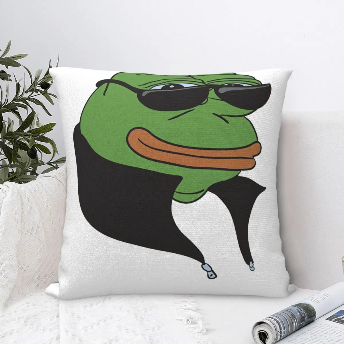 

Pepe The Frog Summer Living Room Cushion Covers Pillow Case Decorative Sofa Cushions Car Pillow Cushion Non-stick Anti-shrunk