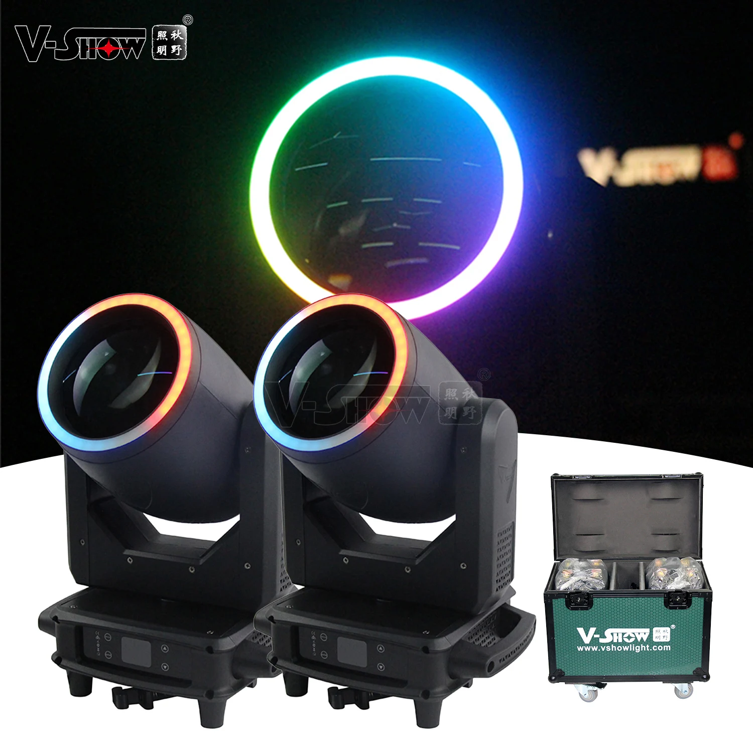 VSHOW T918 2 шт. с фонариком и складным зажимом Guardian 80 Вт Pro dj ...