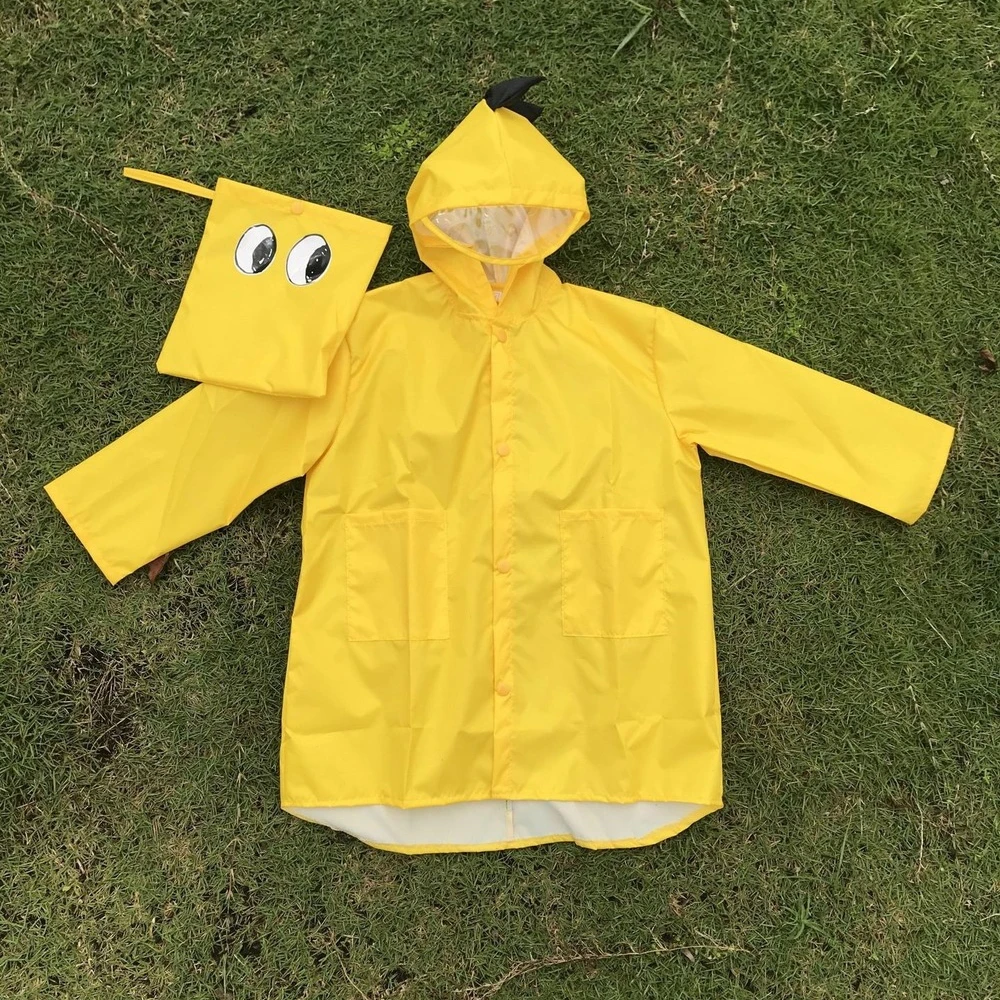 

Running Volume Simple Version Ins Style Coating 3D Three-dimensional Poncho Enbihouse Children's Dinosaur Raincoat