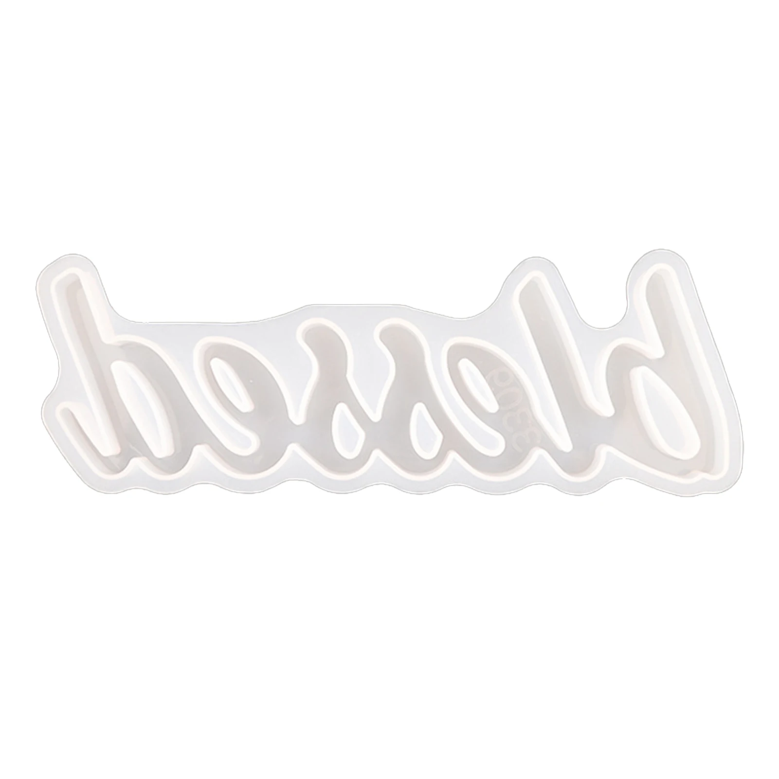

Letter Ornament Mould Letter Mold Epoxy Resin Casting Mold Creative DIY Multipurpose Transparent Silicone Mold English Word