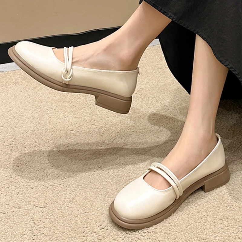

Ladies Shoes on Sale 2023 Fashion Slip-on Women's Flats Summer Mary Jane Flats Round Toe Shoes Female Casual Flat Shoe Zapatos