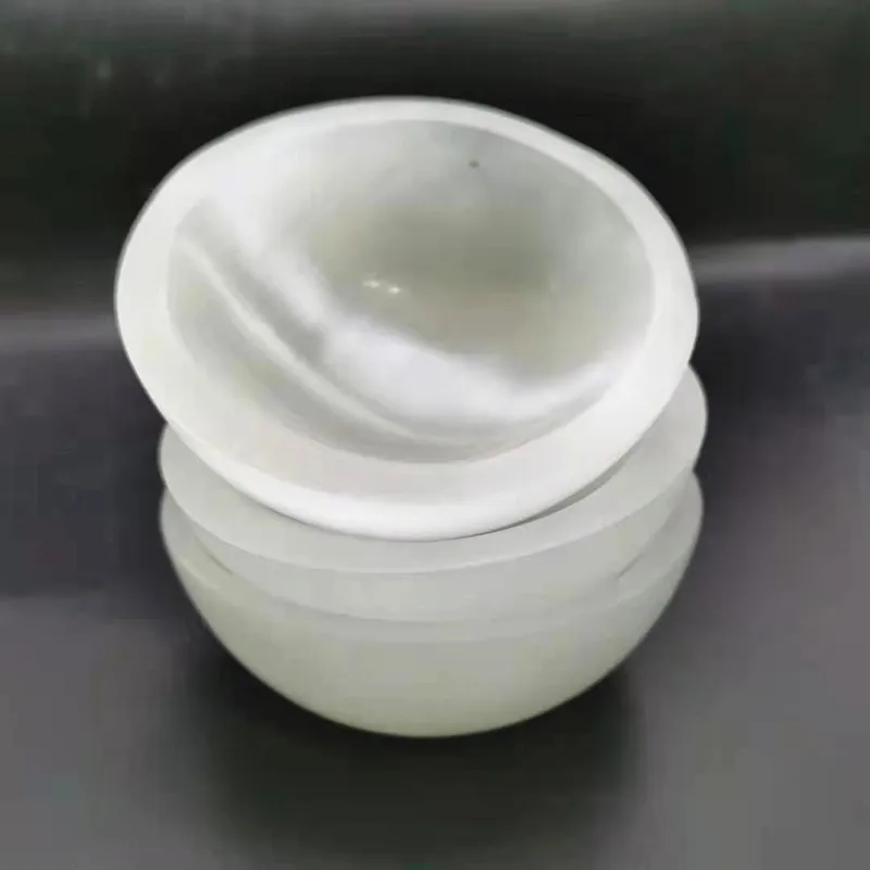 

Натуральные чаши селенита, ручная резка, кристалл, Wicca Stone, подарок, художественное украшение, коллекционное украшение