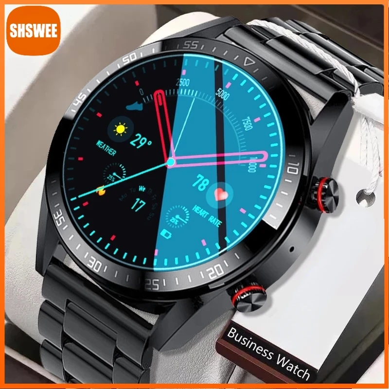 

Male Smart Watch Men Heart Rate Blood Pressure Watch Health Fitness Tracker IP68 Waterproof Men Smartwatch For Xiaomi Huawei