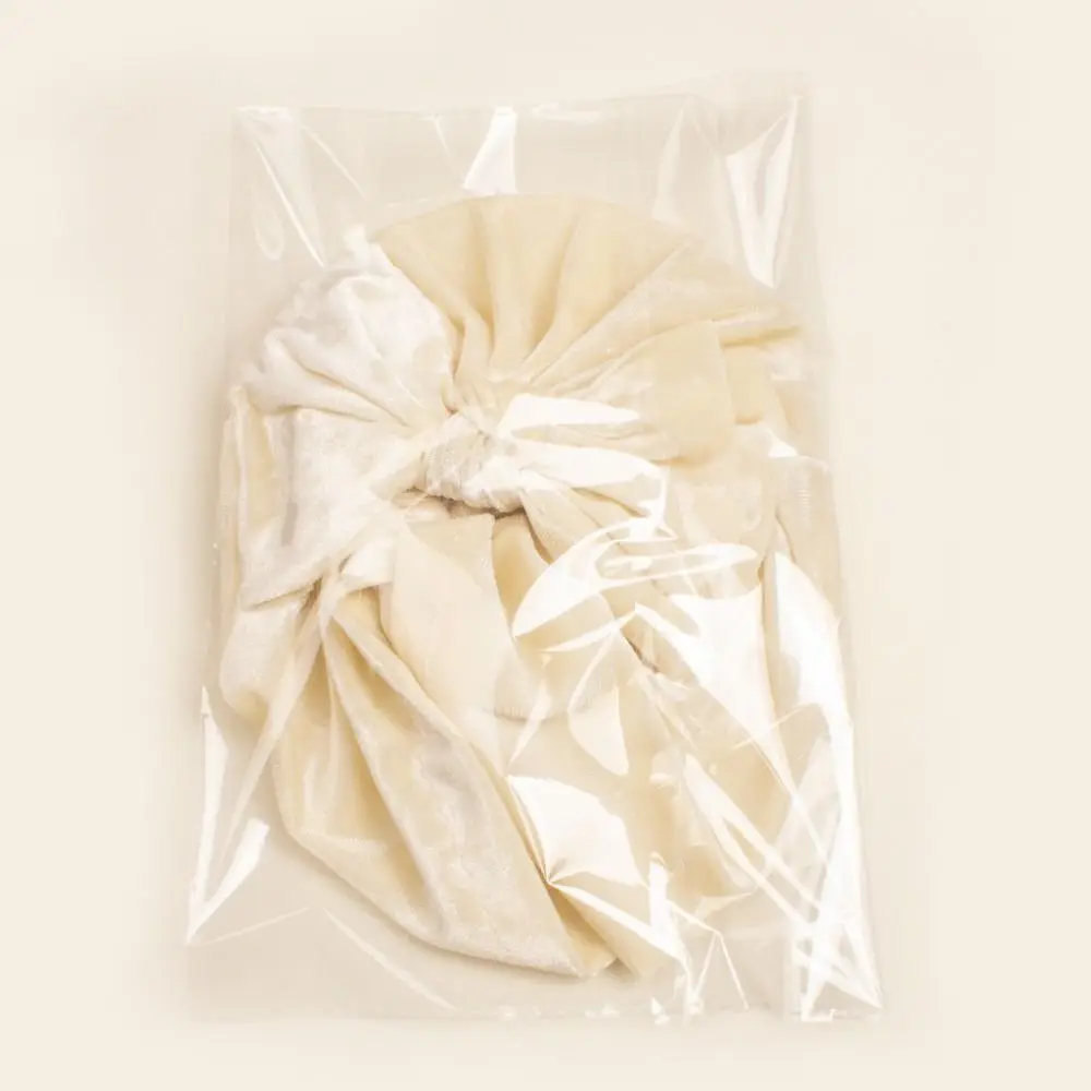 Реквизит для фотосессии большой бант бархатные тканевые аксессуары однотонный