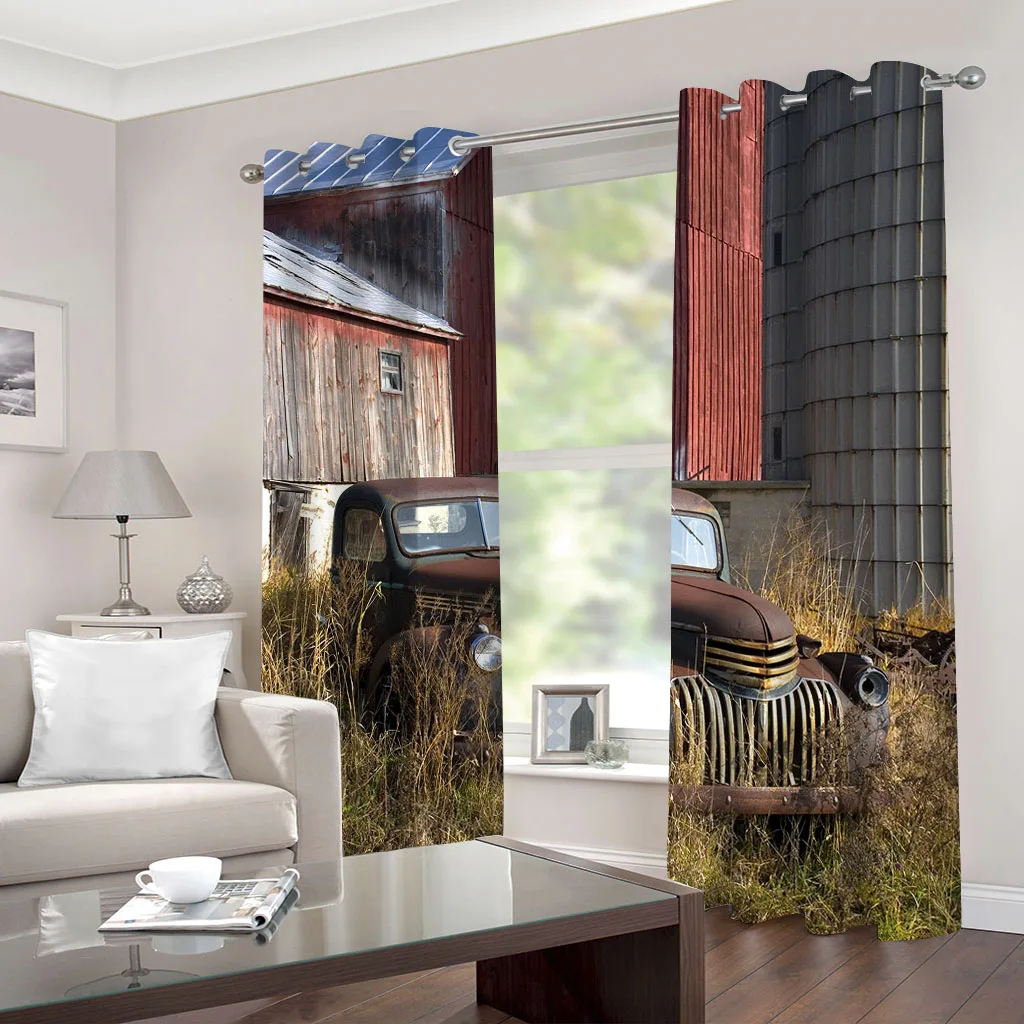 Занавески по индивидуальному заказу затемняющие винтажные промышленные