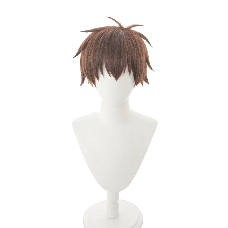 Аниме KonoSuba Косплей Сато Казума Костюм Парик Плащ Топ Брюки Kono Subaru Sekai Ni Божье