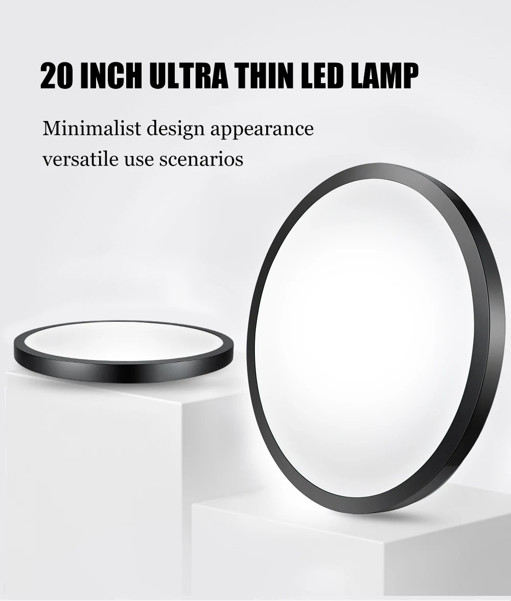 

Large LED Ceiling Lamp for Bedroom Lamps Lights Lighting Fixture Ultrathin LED Ceiling Light Living Room Kitchen Home Lighting