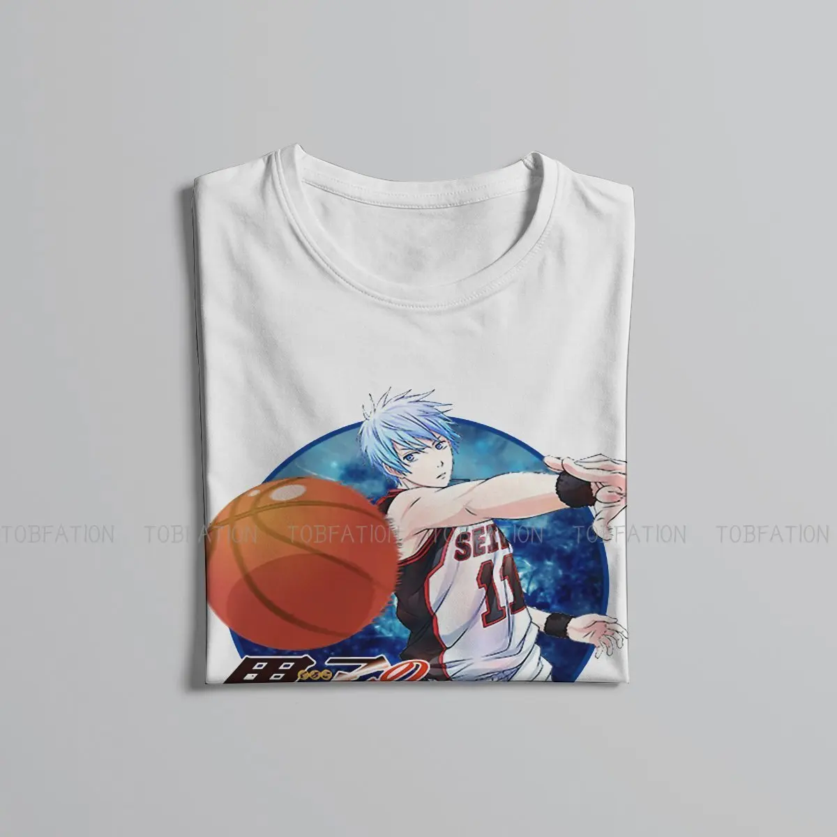 Футболка Kuroko без корзины из чистого хлопка с аниме