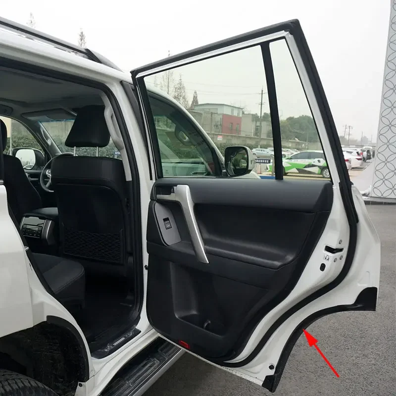 Для Toyota Land Cruiser Prado 150 LC150 2010-2020 резиновая черная Автомобильная задняя левая и