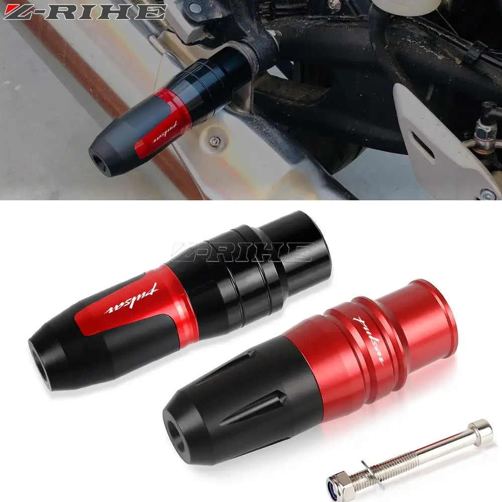 

For Bajaj Pulsar 200 NS/200 RS/200 AS Motorcycle Accessories Frame Exhaust Sliders Anti Crash Pad Protector Falling Protection