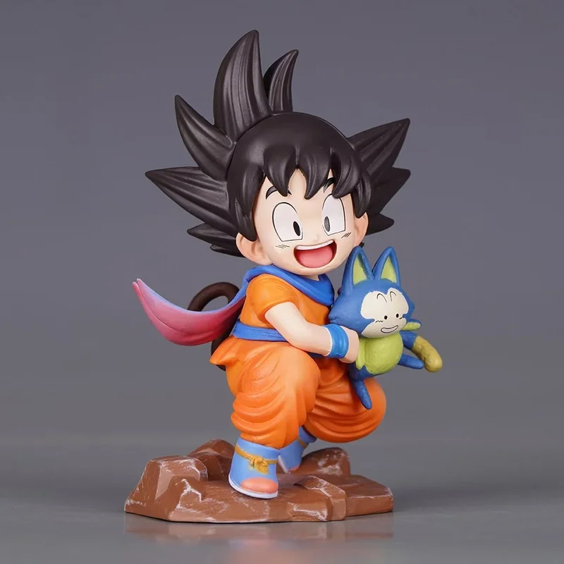 Фото Фигурка Dragon Ball Qversion, мультяшная детская фигурка Гоку, статуя Puar, ПВХ, Коллекционная модель, маленькая модель толкателя, орнамент, подарок №4