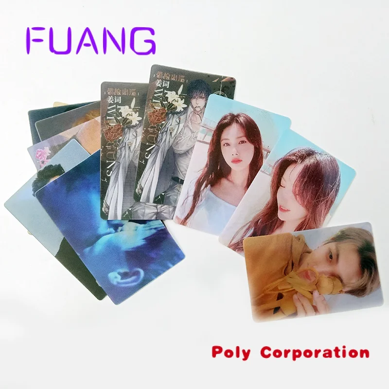 Wholesale customized 3D Lenticular printing business photo card