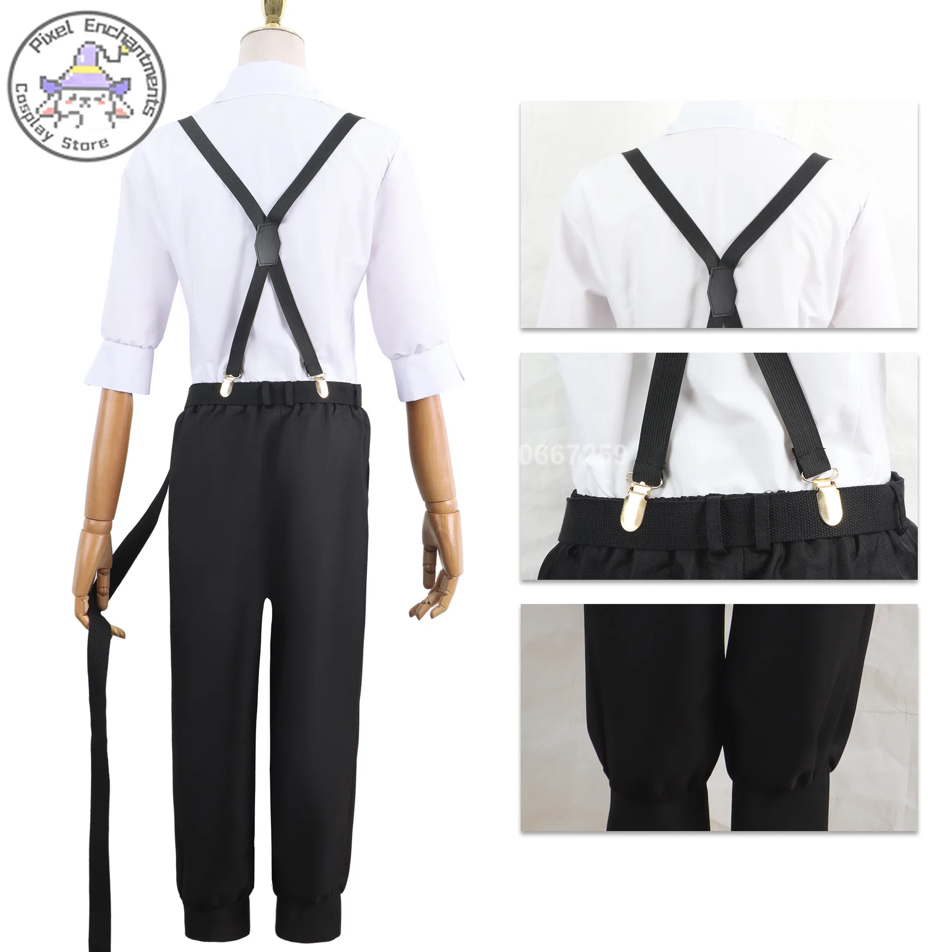 Аниме бродячие псы Bungo косплей-костюм Akutagawa Ryunosuk Nakajima atсуси черный цвет женский и