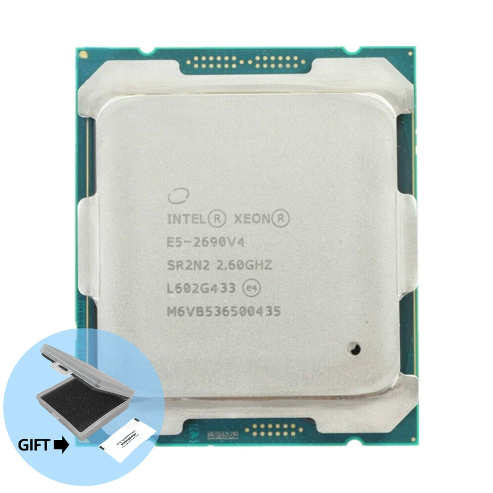 

Процессор Intel Xeon E5 2690 V4 2,6 ГГц четырнадцать нуклеиновых 35M 135 Вт 14 нм LGA 2011-3 ЦП