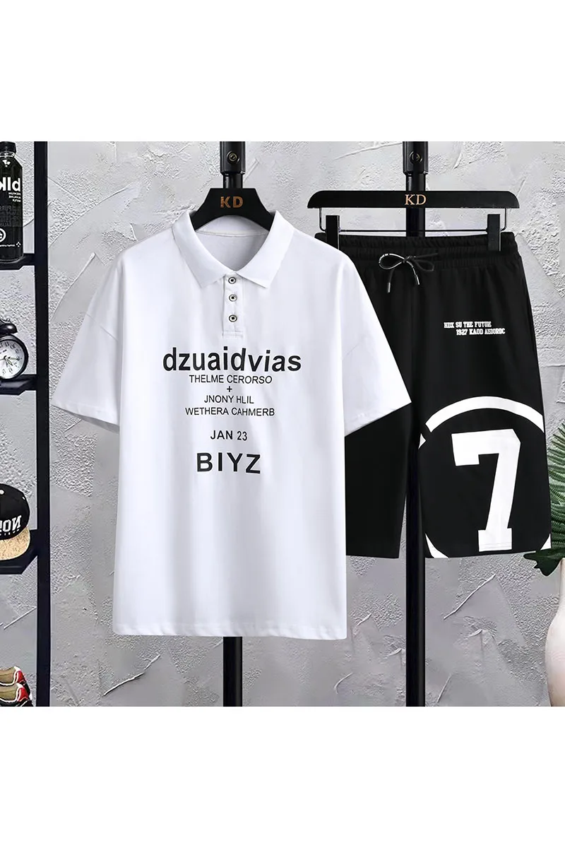 Summer Women Two Piece Sets Short Sleeve T-shirts And Shorts Suits For Womens Clothing Casual Outfits Ropa De Hombre