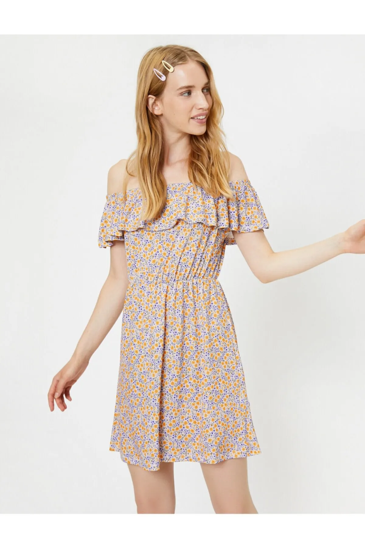 

Women's Dress Green offt shirt Sleeve Midi Summer Fashion Casual Short Sleeve Elegant Dress
