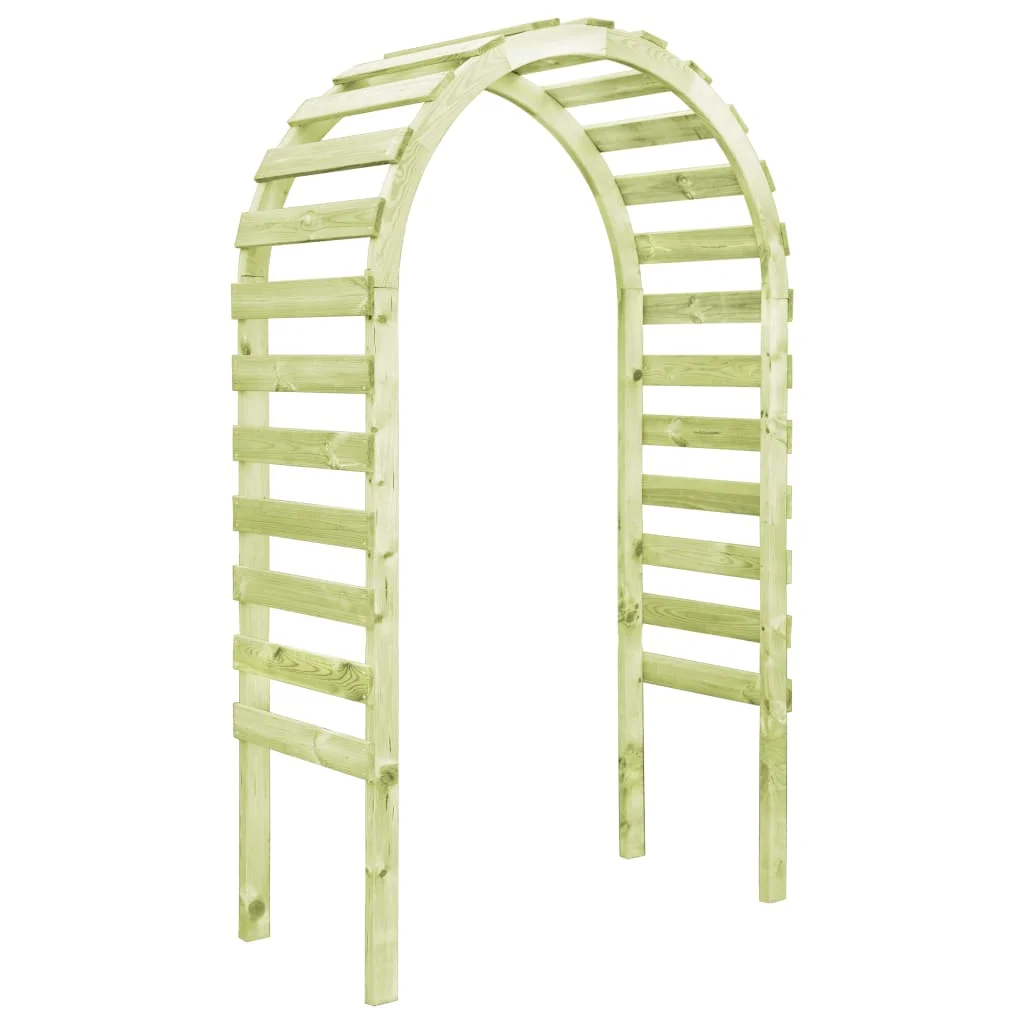 

Garden Pergola, Impregnated Pinewood Patio Canopy, Garden Decoration, 130x60x230 cm