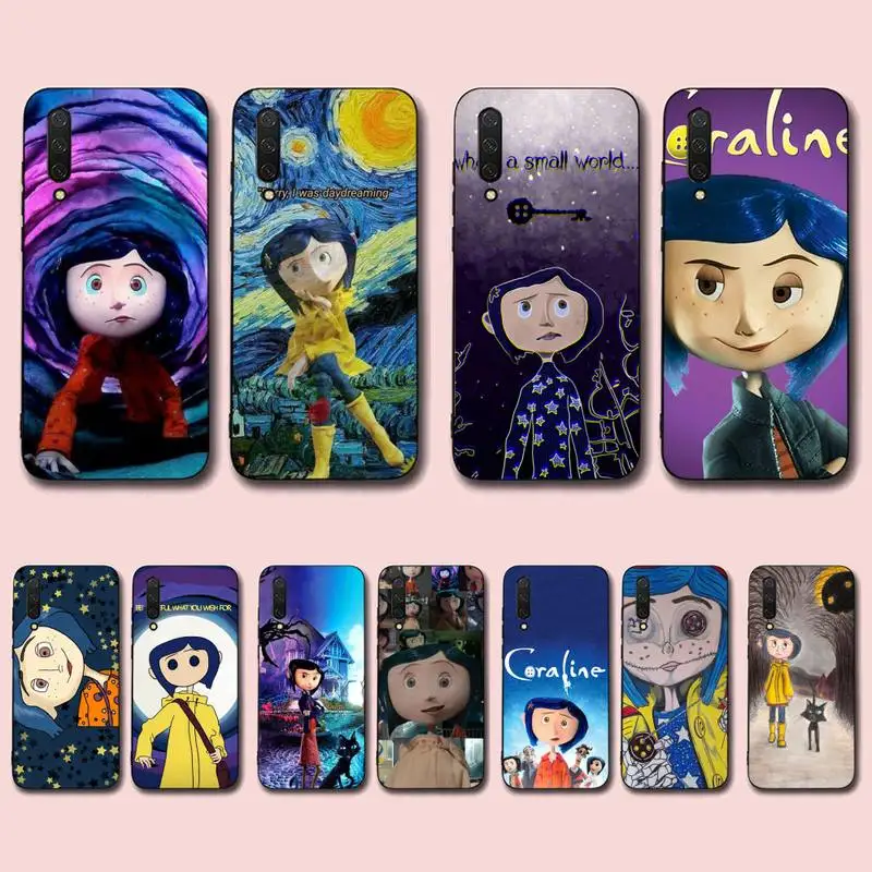 

Disney Coraline and the magic door Phone Case for Xiaomi mi 5 6 8 9 10 lite pro SE Mix 2s 3 F1 Max2 3