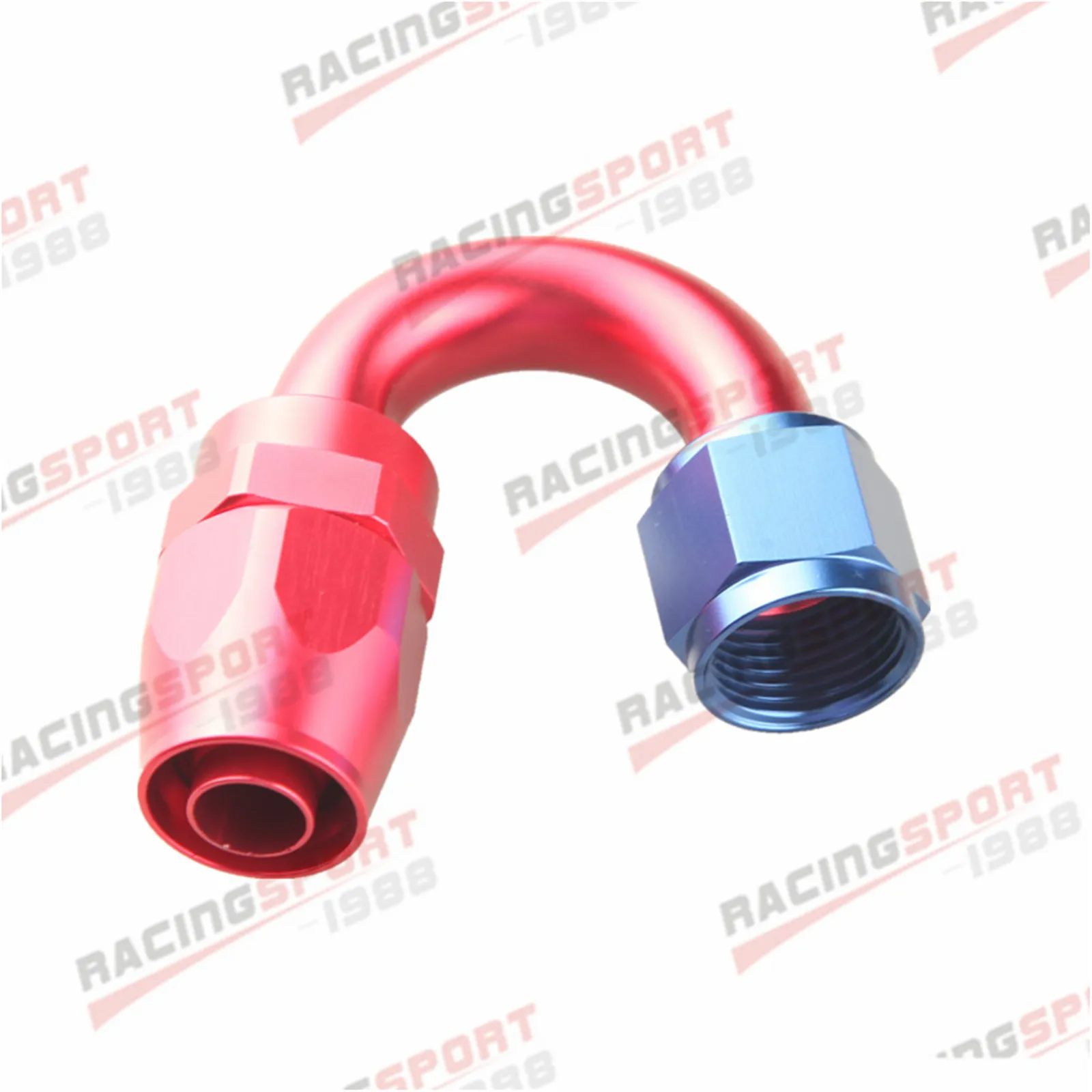 -6 AN-6 180-градусный поворотный адаптер для шланга масляного топливопровода