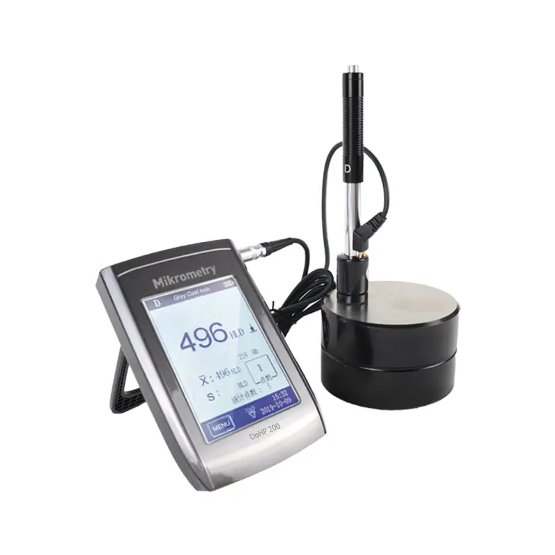 

Portable Steel Hardness Tester for Metal Steel with test block DOHP200
