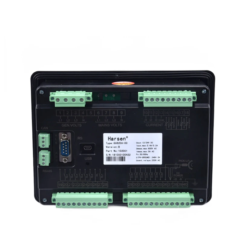 Генераторная установка gu620a Harsen контроллер генератора с автоматическим запуском