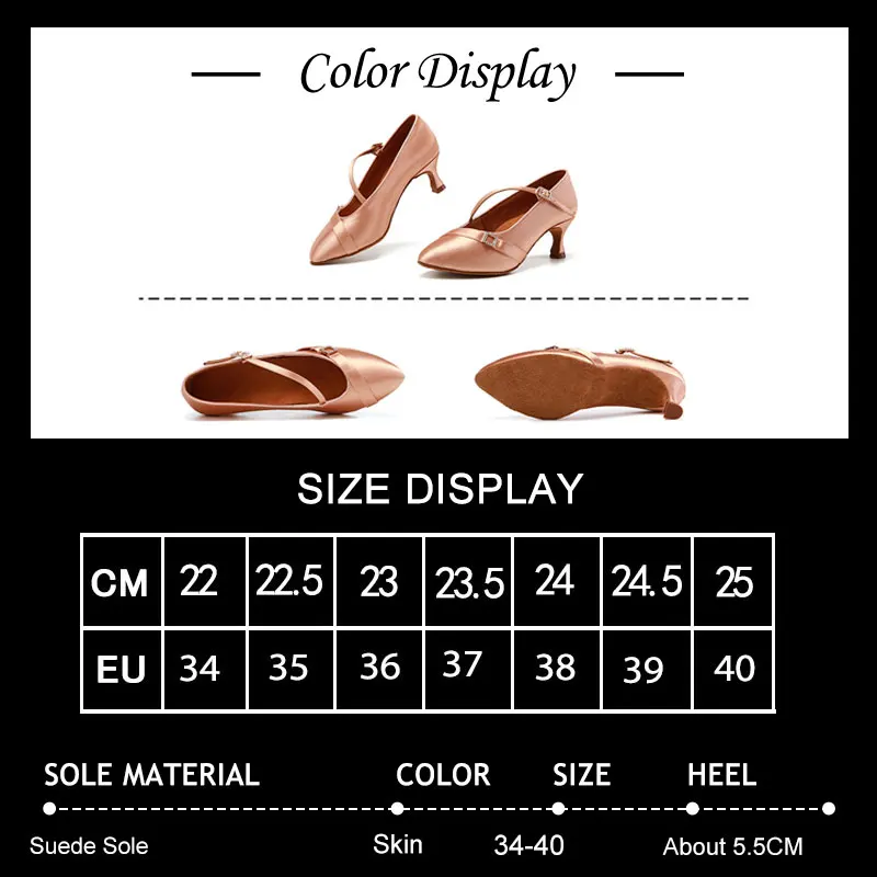 SWDZM Women Ballroom dance shoes Woman Party Modern Dancing Shoes Salsa Tango Latin dance shoes for Ladies Girls wholesale