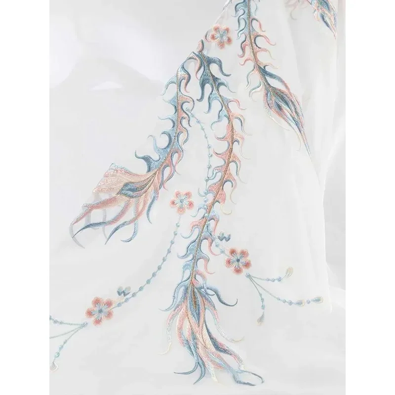 Фото Женское традиционное китайское платье Hanfu большого размера 6XL, костюм для Хэллоуина и карнавала, костюм для косплея для женщин плюс размер 7XL D5Yt0 №4