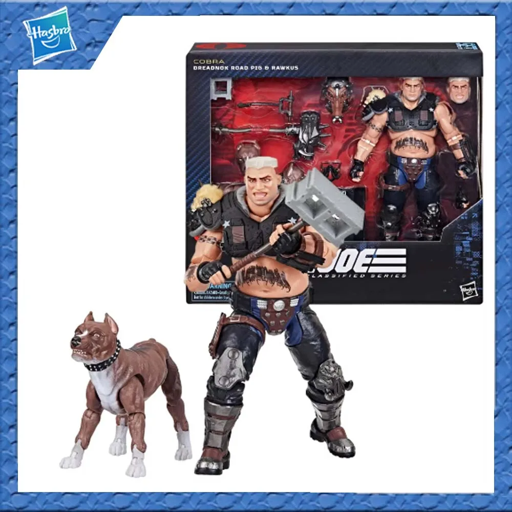 Оригинальный Hasbro Gi Joe Classified 135 Dreadnok Road Pig &amp Rawkus экшн-фигурка модель игрушки