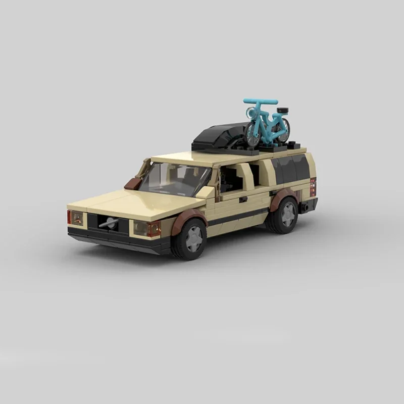 Фото Конструктор Volvosda 740 Wagon MOC из 270 деталей, классический скандинавский дизайн, подходит для взрослых и подростков. №3