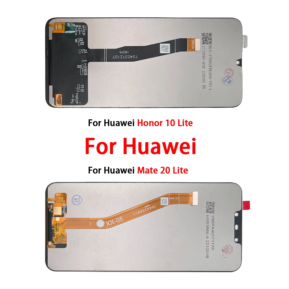 ЖК-дисплей с сенсорным экраном и дигитайзером для Huawei Honor 8X 10 Lite Mate 20 запасные