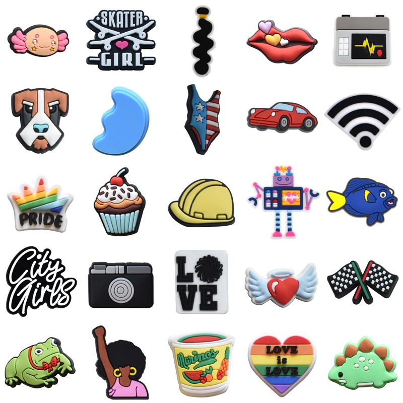 

Boy Decorations for Crocs Girl Set Jeans Women Charm Shoes Accessories Packs Para Pins Men Kids Shoe Charms Gifts Wholesale Bulk